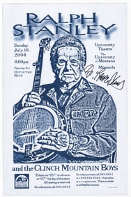 Dr. Ralph Stanely SIGNED 17x11 Poster