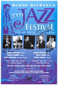 2009 Jazz Festival 20x13 Artist SIGNED Poster