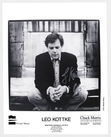 Leo Kottke SIGNED 8X10 Promotional Photo