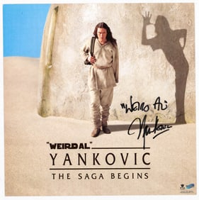 Weird Al Yankovic SIGNED Poster 12x12