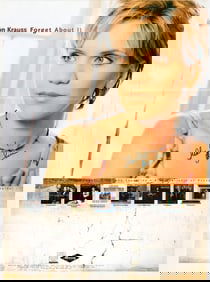 Alison Kraus 24x17.5 Poster SIGNED