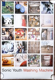 Sonic Youth BAND SIGNED 38x26IN Poster