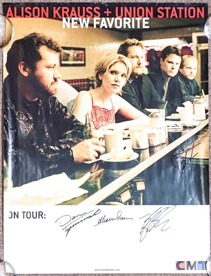 Alison Krauss + Union Station Multi SIGNED Poster (1 of 3)