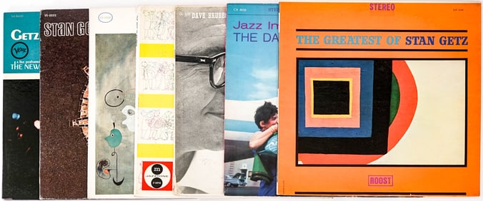 Stan Getz / Dave Brubeck (7) Vinyl Record Albums