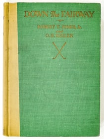 Down the Fairway by Bobby Jones SIGNED LTD
