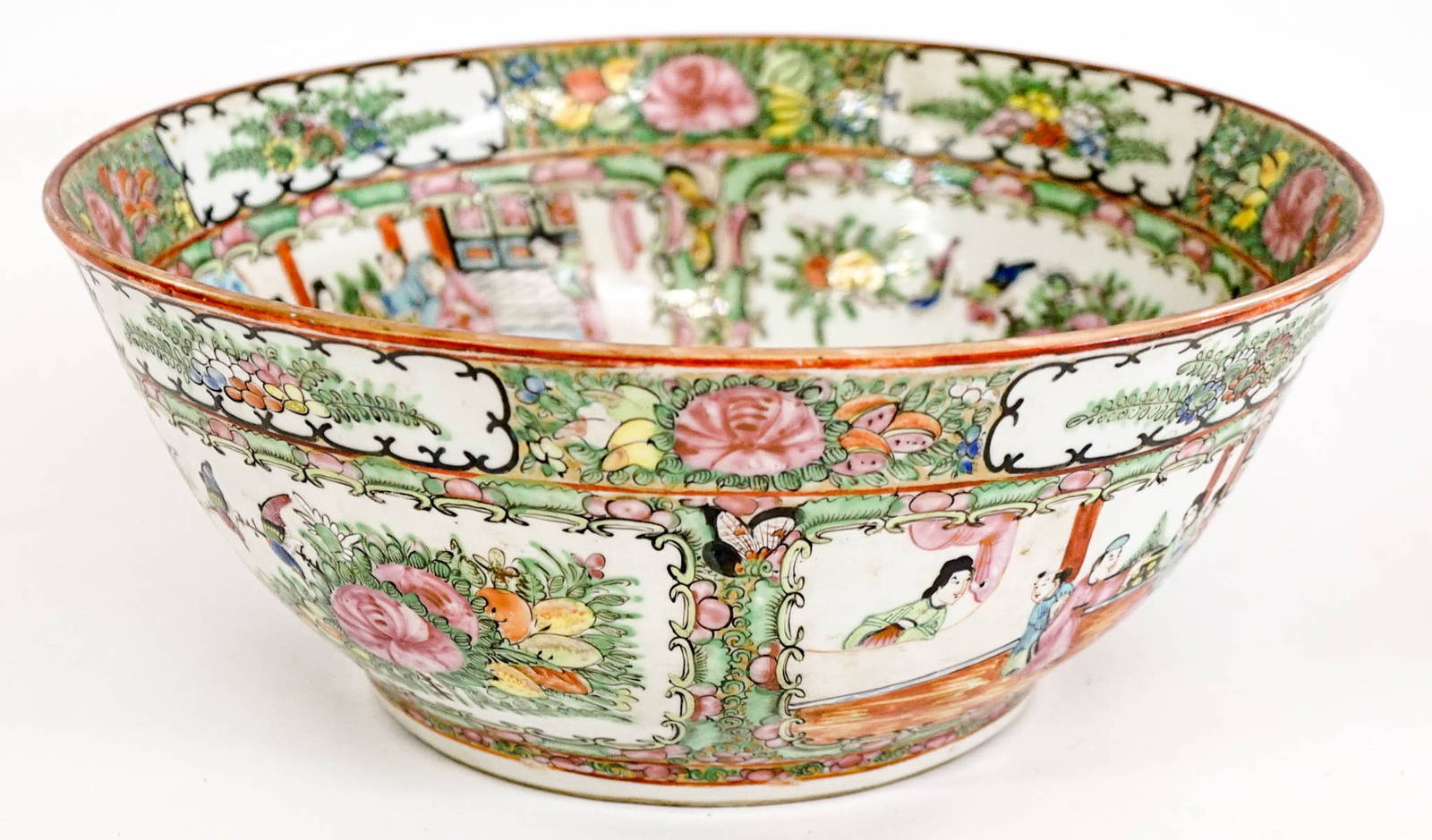 [China] Chinese Export Punch Bowl
