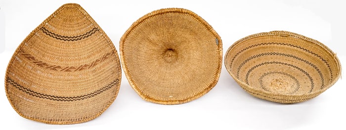 Vintage Baskets (3) Various Shapes [Brazil]