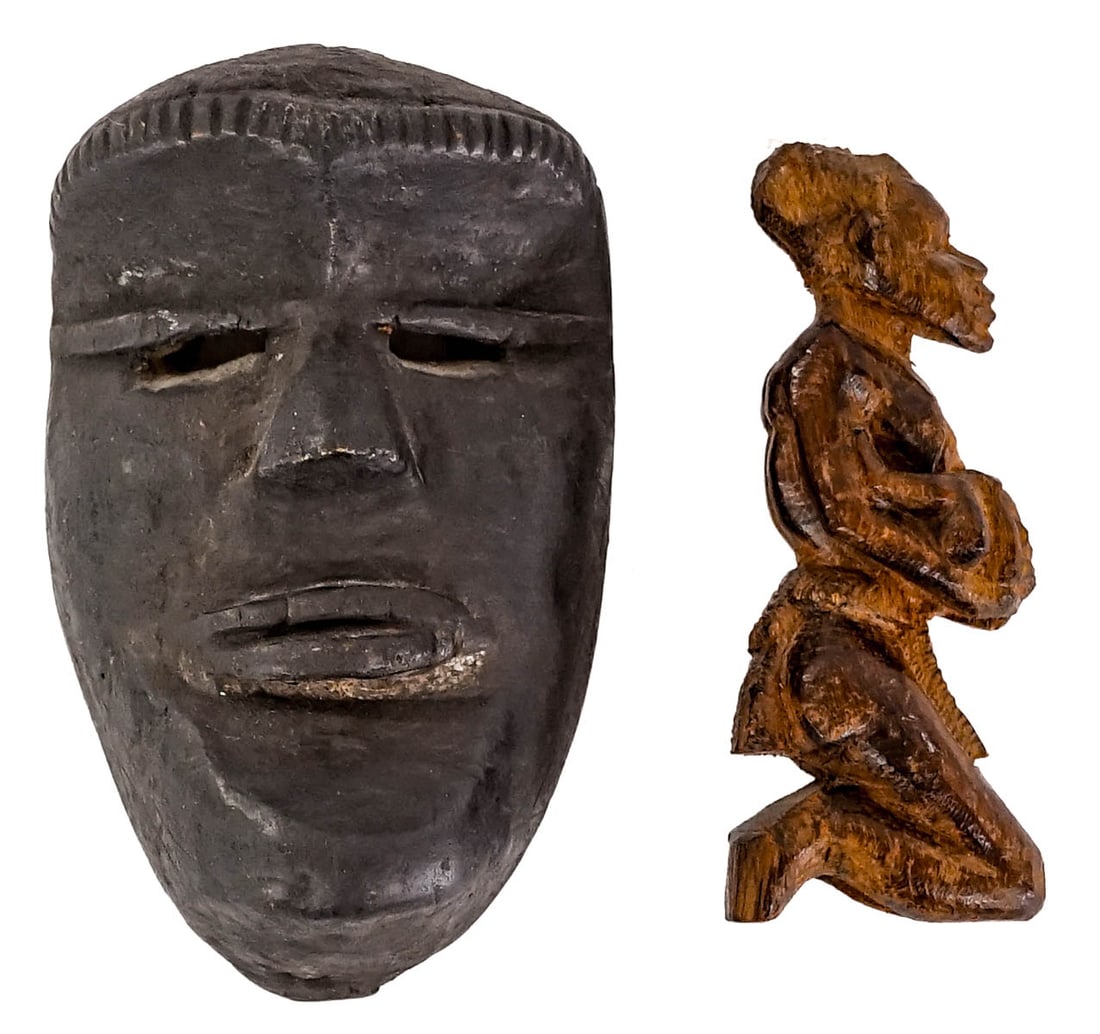 Decorative (2) Wood Carvings (1 of 10)