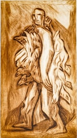 Alfredo Zalce S/N Litho 'El Pollero' #1/60 1969