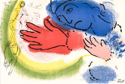 Marc Chagall Lithograph [Plate Signed]