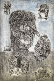 Jose Luis Cuevas S/N Lithograph [Desperdicious]