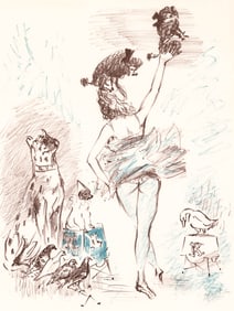 Marcel Vertes (1895-1961): Circus Performer