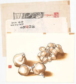 [Japan] A Group of Asian Woodblock Prints etc.