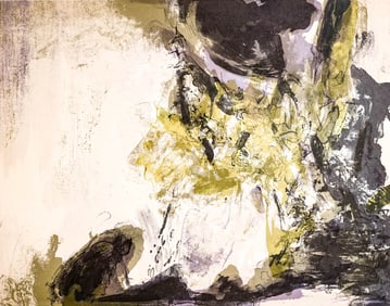 Zao Wou-Ki Original Lithograph