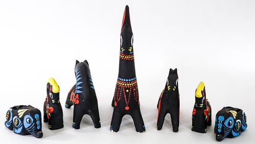 Alebrijes (7) Wood Carvings [Animals]