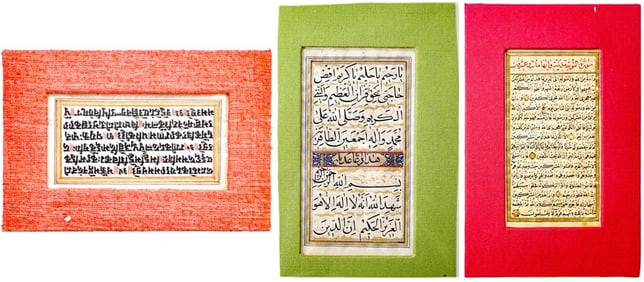 [India, Middle Eastern] Three Small Manuscripts