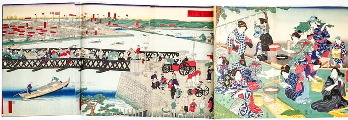 Antique Japanese Original Woodblock Prints (13)