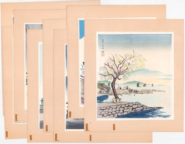 Tomikichiro Tokuriki Portfolio (8) Woodblocks