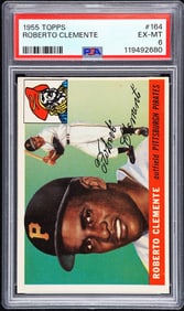 Roberto Clemente (RC) 1955 Topps #164 PSA 6