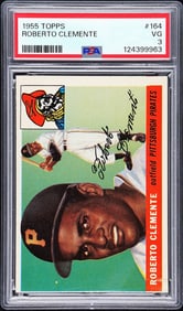 Roberto Clemente (RC) 1955 Topps #164 PSA 3