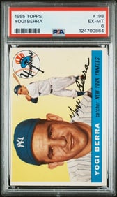 Yogi Berra 1955 Topps #198 PSA 6