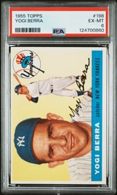 Yogi Berra 1955 Topps #198 PSA 6