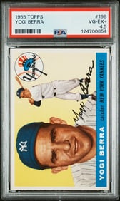 Yogi Berra 1955 Topps #198 PSA 4.5