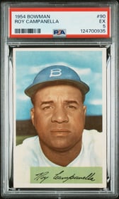Roy Campanella 1954 Bowman #90 PSA 5