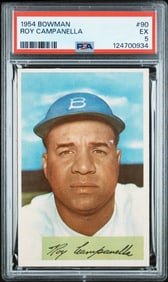 Roy Campanella 1954 Bowman #90 PSA 5