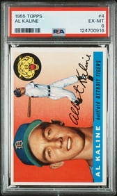 Al Kaline 1955 Topps #4 PSA 6