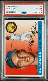 Al Kaline 1955 Topps #4 PSA 4