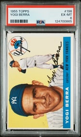 Yogi Berra 1955 Topps #198 PSA 6