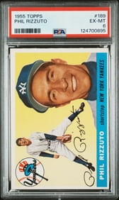 Phil Rizzuto 1955 Topps #189 PSA 6