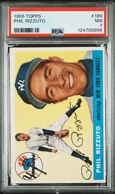 Phil Rizzuto 1955 Topps #189 PSA 7