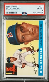 Bill Consolo 1955 Topps #207 PSA 6