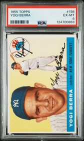 Yogi Berra 1955 Topps #198 PSA 6