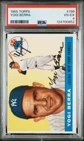Yogi Berra 1955 Topps #198 PSA 4