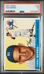 Yogi Berra 1955 Topps #198 PSA 5