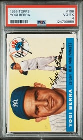 Yogi Berra 1955 Topps #198 PSA 4