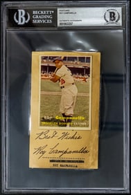 Roy Campanella SIGNED GPC BAS COA