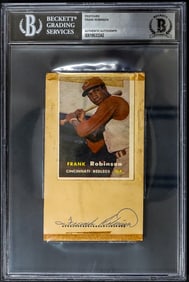 Frank Robinson SIGNED GPC BAS COA