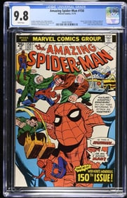 Amazing Spider-Man #150 CGC 9.8 WHITE PAGES