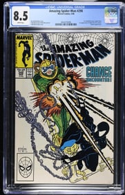 Amazing Spider-Man #298 CGC 8.5 WHITE PAGES