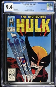 Incredible Hulk #340 (2/88) CGC 9.4 WHITE PAGES