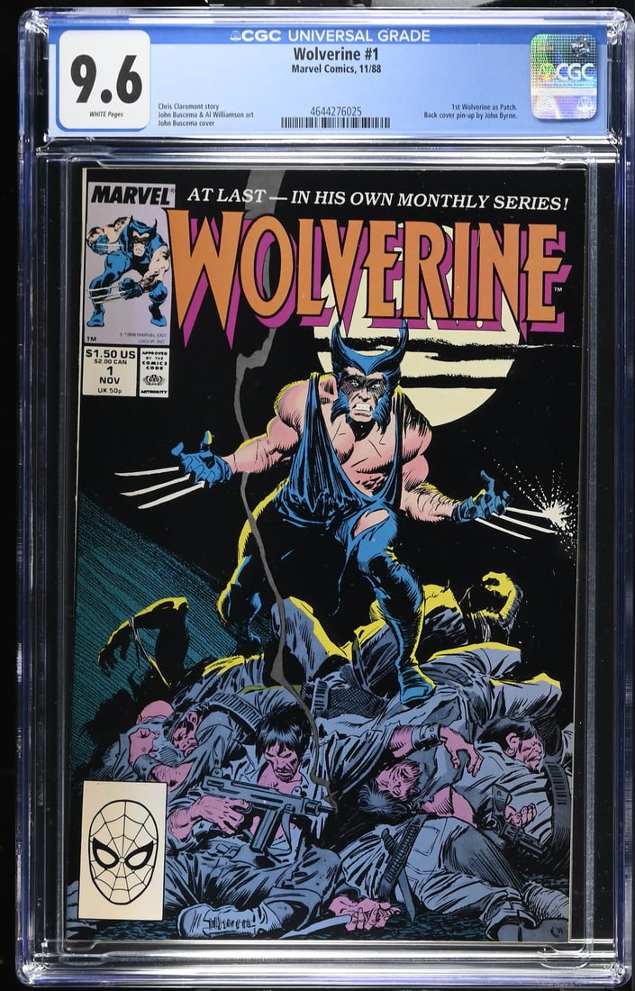 Wolverine #1 (11/88) CGC 9.6 WHITE PAGES (1 of 2)