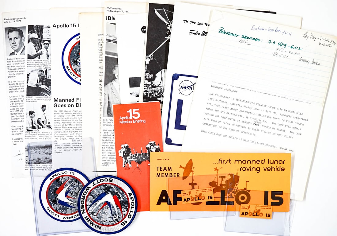 [Apollo 15, NASA] Employee Archive (1 of 12)