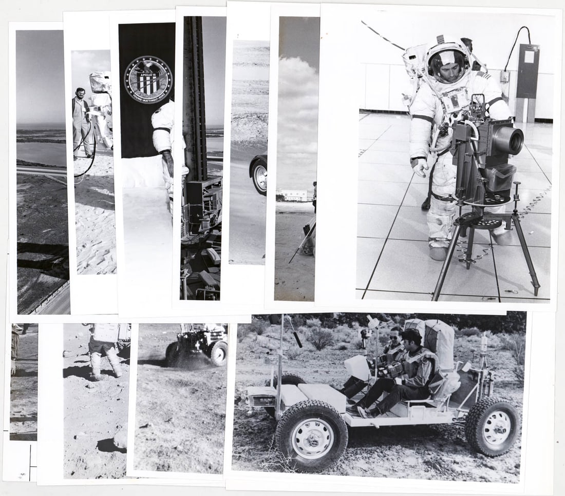 NASA Apollo 16 Photos (11) & Pubs (2) (1 of 12)