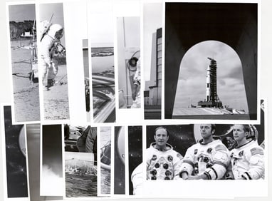 Apollo 14 RARE Original NASA Photos (15)