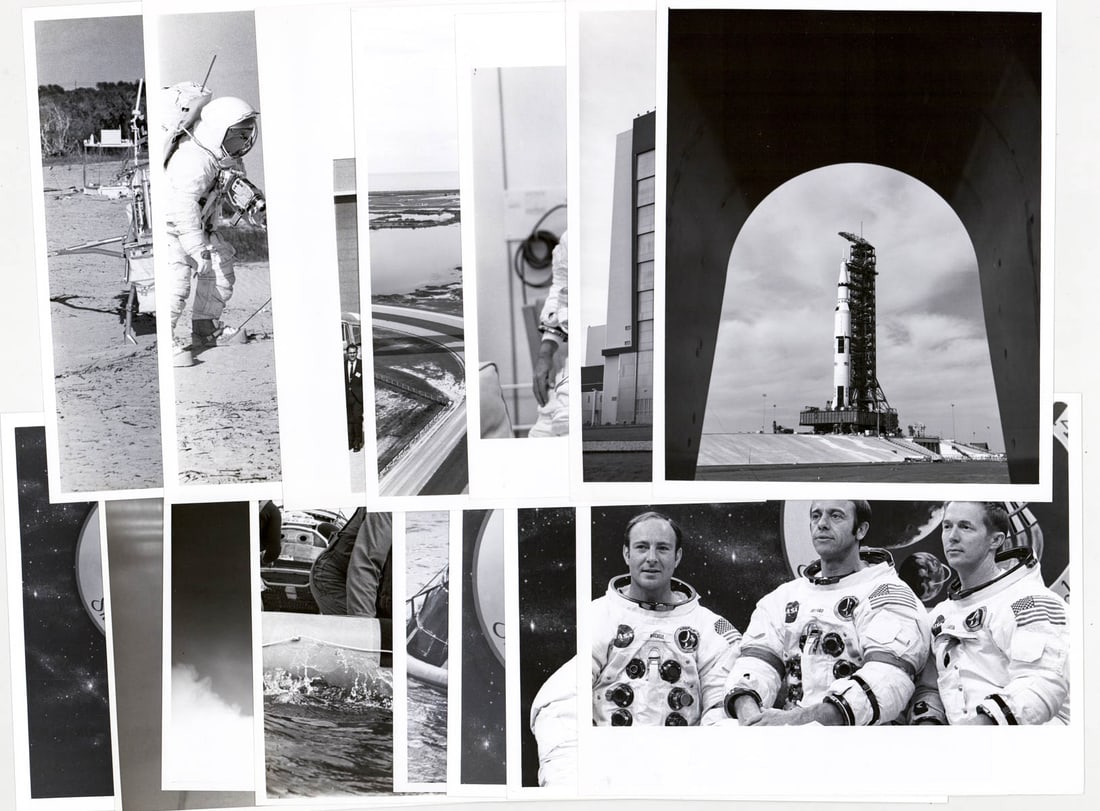 Apollo 14 RARE Original NASA Photos (15) (1 of 9)