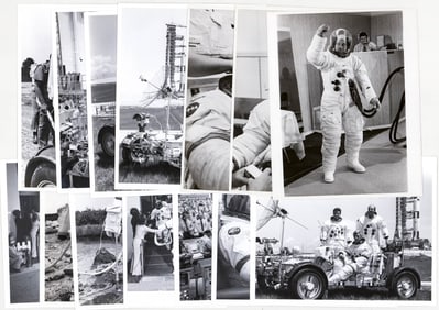Apollo 17 RARE Original NASA Photos (14)